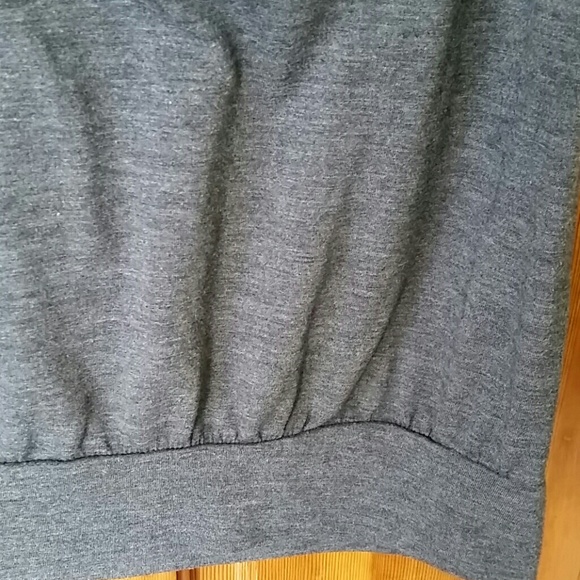 Gray Cowl / Draped Neck Top - Picture 6 of 8
